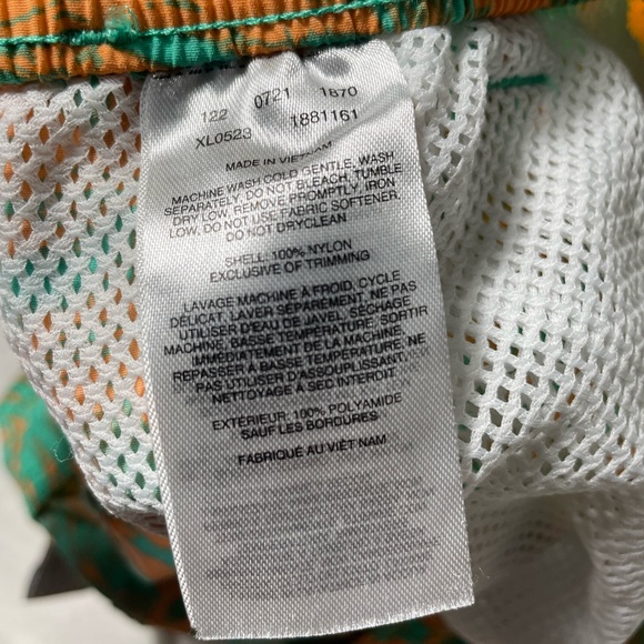 Columbia PFG Super backcast water shorts electric turquoise Hawaiian print L - Picture 10 of 10